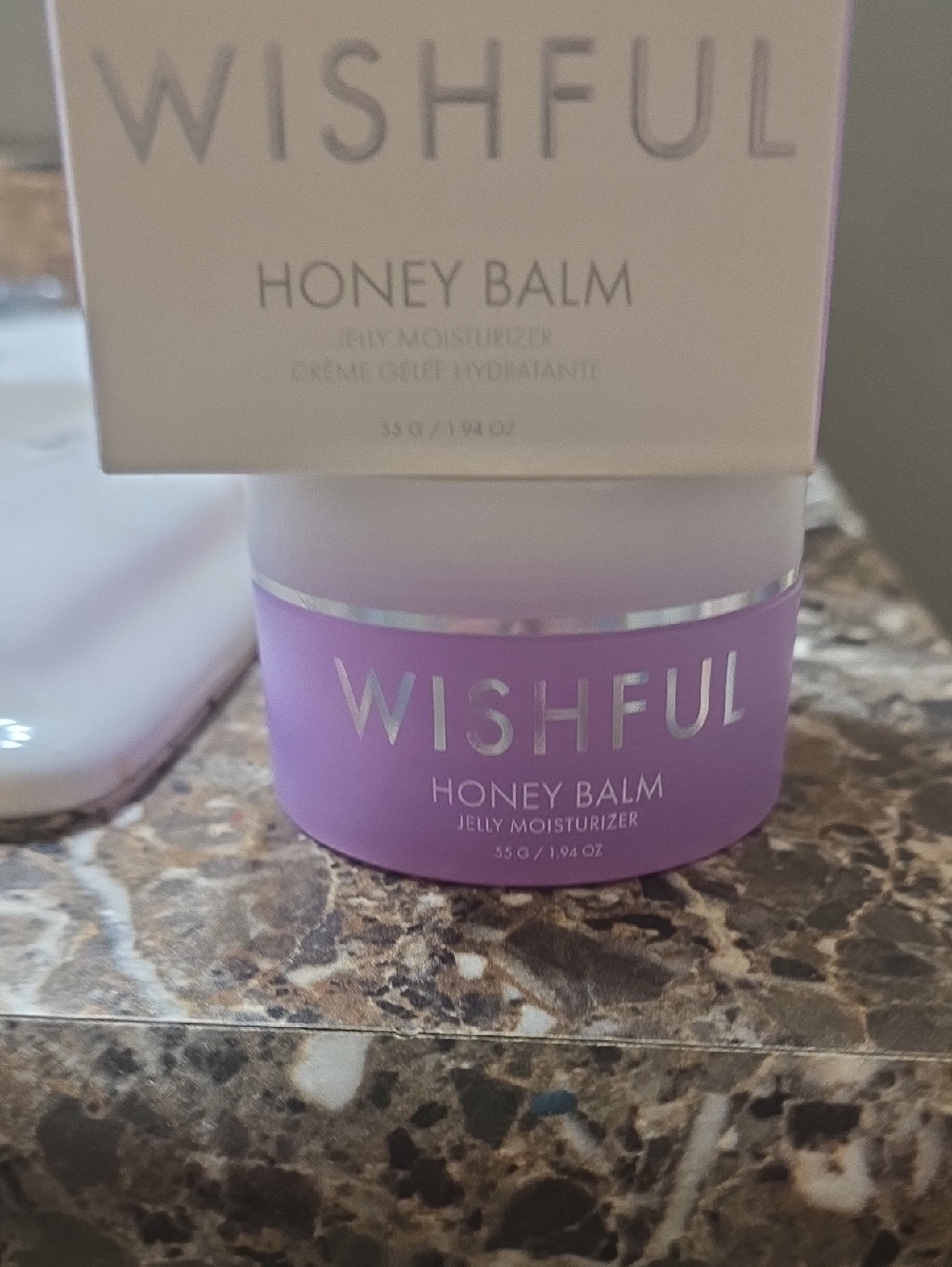 WISHFUL Honey Balm Jelly Moisturizer - Lavender Jar